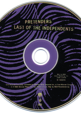 Pretenders* : Last Of The Independents (CD, Album, Club, BMG)