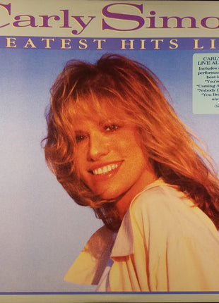 Carly Simon : Greatest Hits Live (LP, Album, Spe)