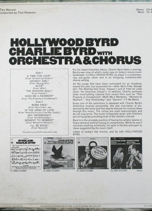 Charlie Byrd : Hollywood Byrd (LP, Album)