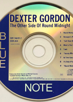 Dexter Gordon : The Other Side Of Round Midnight (CD, Album, Jap)