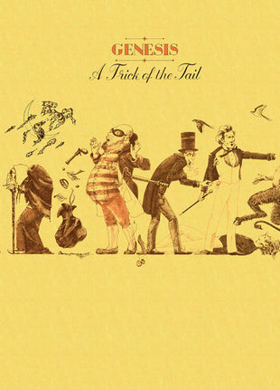 the album cover for Genesis - A Trick of the Tail [180 Gram Vinyl]