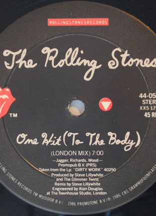 The Rolling Stones : One Hit (To The Body) (12")