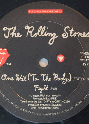 The Rolling Stones : One Hit (To The Body) (12")