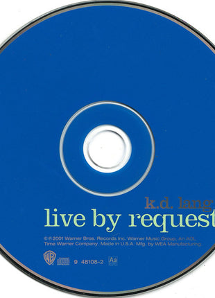 k.d. lang : Live By Request (CD, Album)