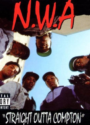 the album cover for N.W.A. - Straight Outta Compton