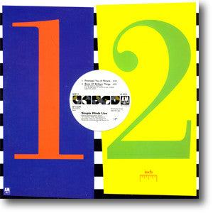 Simple Minds : Promised You A Miracle (Simple Minds Live) (12", Single, Promo)