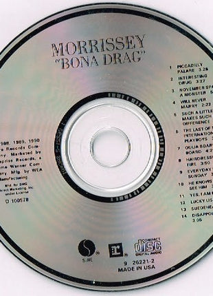 Morrissey : Bona Drag (CD, Comp, Club)