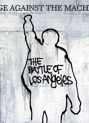 the album cover for Rage Against The Machine - The Battle Of Los Angeles