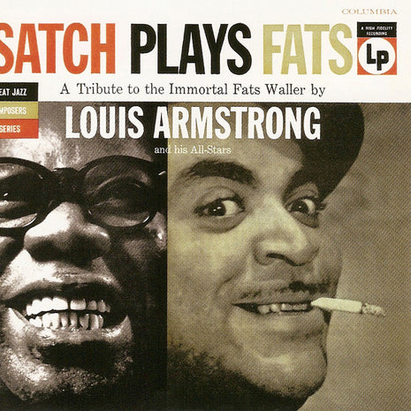 Louis Armstrong And His All-Stars : Satch Plays Fats: A Tribute To The Immortal Fats Waller By Louis Armstrong And His All-Stars (LP, Album, Mono, Bri)