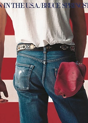 the album cover for Bruce Springsteen - Born In The U.S.A.