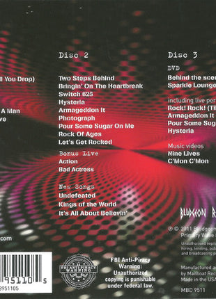 Def Leppard : Mirror Ball - Live & More (2xCD, Album + DVD-V)