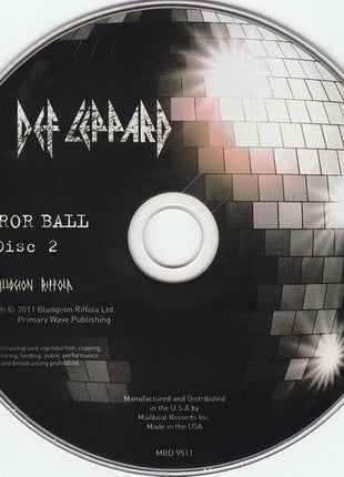 Def Leppard : Mirror Ball - Live & More (2xCD, Album + DVD-V)