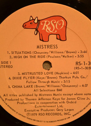 Mistress (6) : Mistress (LP, Album)