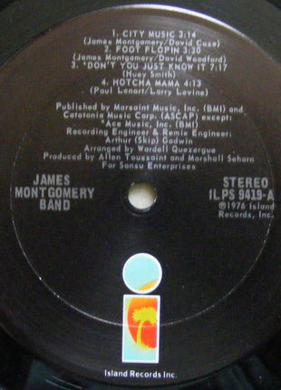 James Montgomery Band : The James Montgomery Band (LP, Album)
