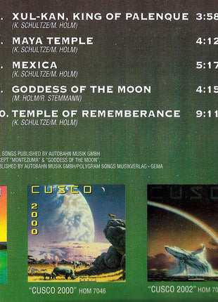 Cusco : Apurimac II: Return To Ancient America (CD, Album)
