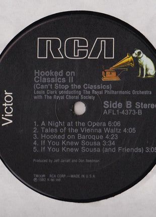 Louis Clark Conducting Royal Philharmonic Orchestra With The The Royal Choral Society : (Can't Stop The Classics) Hooked On Classics II (LP, Album, Ind)