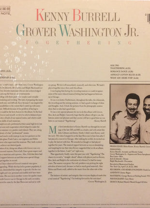 Kenny Burrell, Grover Washington Jr.* : Togethering (LP, Album)