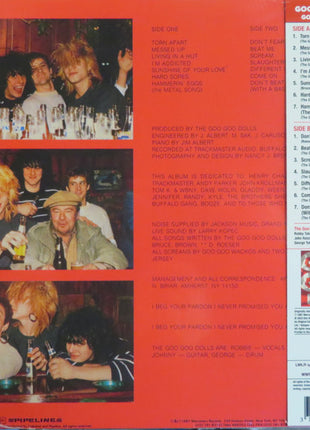 Goo Goo Dolls : Goo Goo Dolls (LP, Album, RSD, RE, Red)