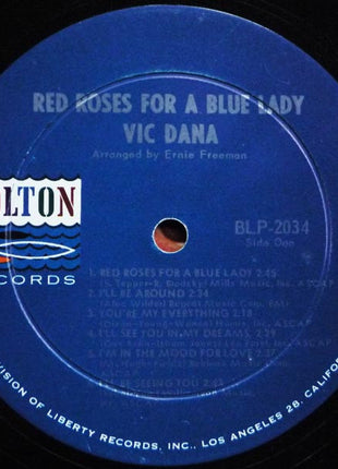 Vic Dana : Red Roses For A Blue Lady (LP, Album, Mono)