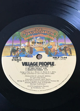 Village People : Go West (LP, Album, Club, CRC)
