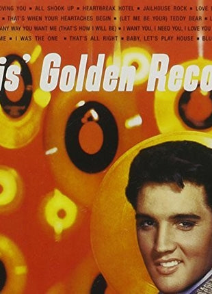 the album cover for Elvis Presley - Elvis' Golden Records