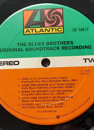The Blues Brothers : The Blues Brothers (Original Soundtrack Recording) (LP, Album, Club, CRC)