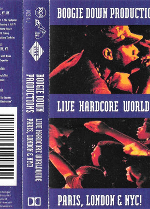 Boogie Down Productions : Live Hardcore Worldwide (Cass, Album, Liv)