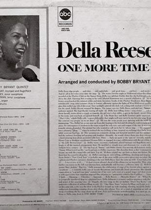 Della Reese : One More Time! Recorded Live At The Playboy Club (LP, Album)