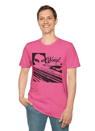 Go Freaking Diggg! T-Shirt | Retro Music Graphics, Monochrome Art