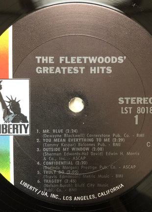 The Fleetwoods : The Fleetwoods Greatest Hits (LP, Comp, Club, RE, CRC)