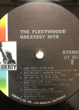 The Fleetwoods : The Fleetwoods Greatest Hits (LP, Comp, Club, RE, CRC)