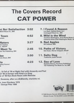 Cat Power : The Covers Record (CD, Album, RP)