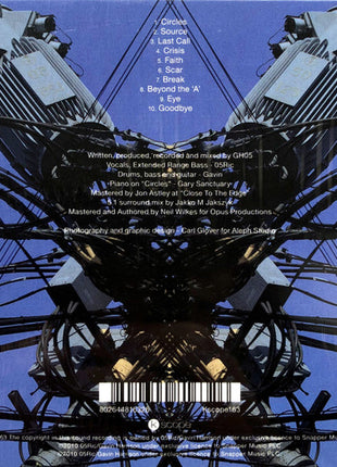 Gavin Harrison & Ø5Ric : Circles (CD, Album, Sup + DVD-A, Album, Multichannel)