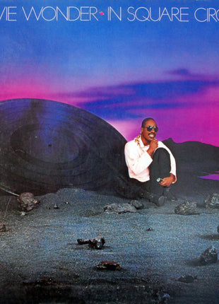 Stevie Wonder : In Square Circle (LP, Album, Emb)