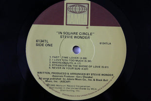 Stevie Wonder : In Square Circle (LP, Album, Emb)