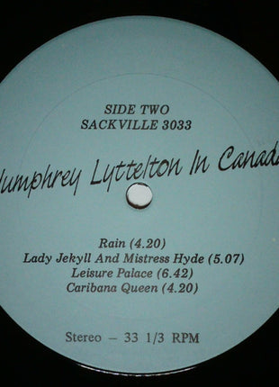 Humphrey Lyttelton : Humphrey Lyttelton In Canada (LP, Album)