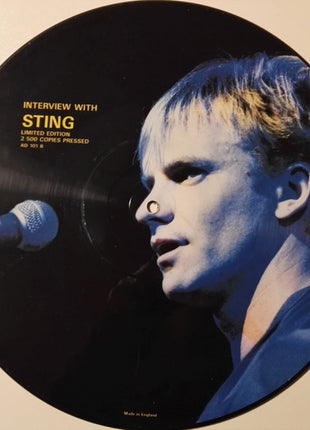 Sting : Interview With Sting (12", Pic, Unofficial)