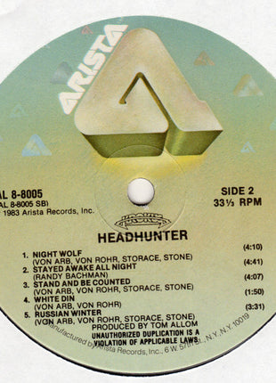 Krokus : Headhunter (LP, Album, Ind)