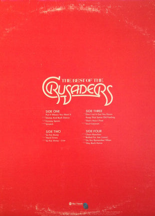 The Crusaders : The Best Of The Crusaders (2xLP, Comp, San)
