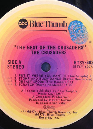 The Crusaders : The Best Of The Crusaders (2xLP, Comp, San)