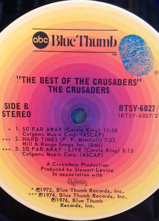 The Crusaders : The Best Of The Crusaders (2xLP, Comp, San)