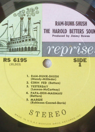Harold Betters : Ram-Bunk-Shush (LP, Album)