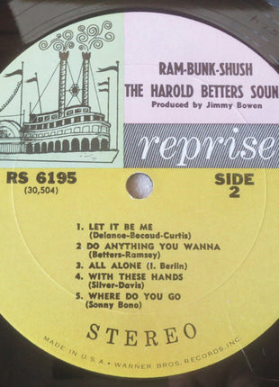 Harold Betters : Ram-Bunk-Shush (LP, Album)