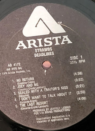 Strawbs : Deadlines (LP, Album)