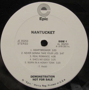 Nantucket : Nantucket (LP, Album, Promo)