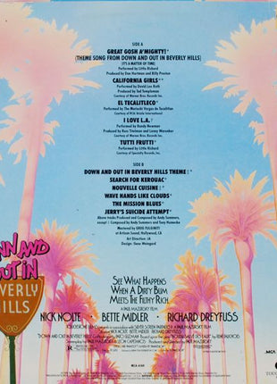 Various : Down And Out In Beverly Hills (Original Motion Picture Soundtrack) (LP, Album)