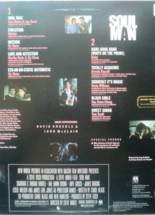 Various : Soul Man (Original Motion Picture Soundtrack) (LP, Comp)