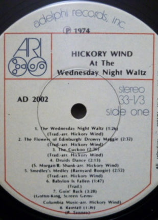 Hickory Wind : At The Wednesday Night Waltz (LP, Album)