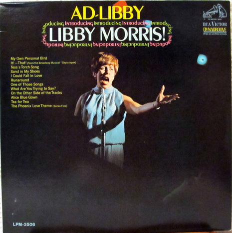 Libby Morris : Ad-Libby (LP, Album, Mono)