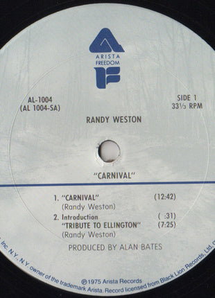 Randy Weston : Carnival (Live At Montreux '74) (LP, Album, San)